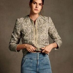 Blank NYC' Floral Quilted Jacket